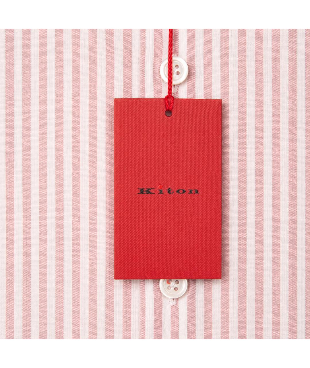 KITON Мульти хлопковая классическая рубашка, фото 2
