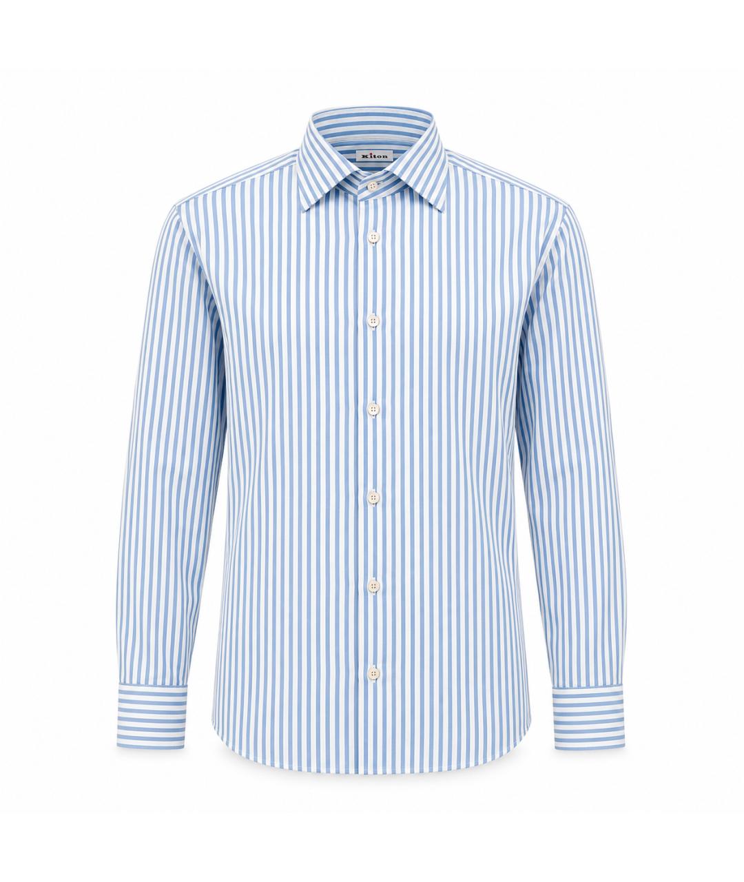 KITON Мульти хлопковая классическая рубашка, фото 1