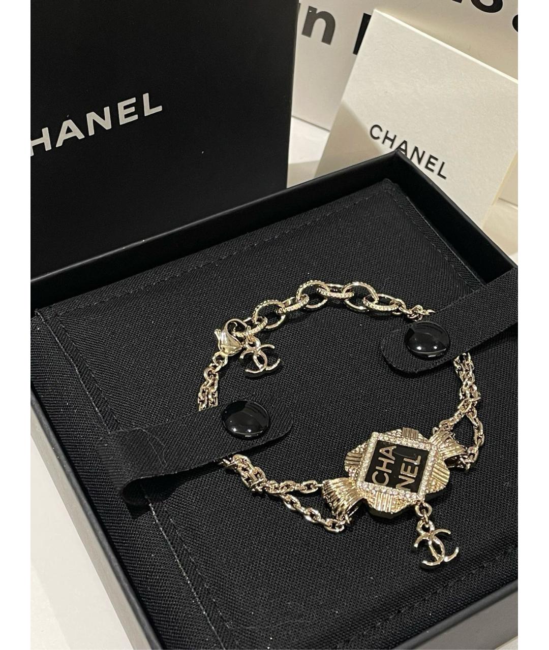 CHANEL Золотой браслет, фото 5