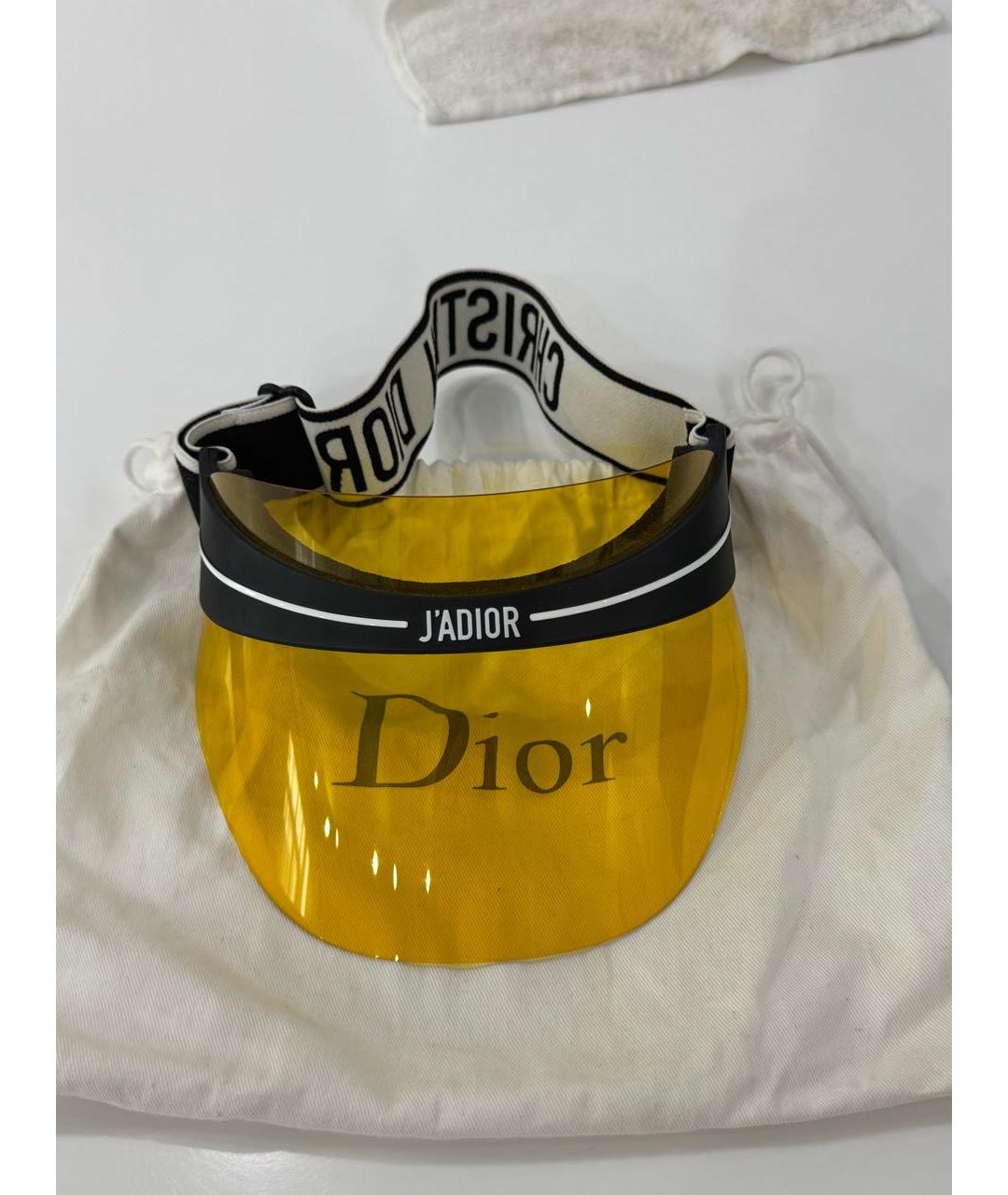 CHRISTIAN DIOR Желтая кепка, фото 5