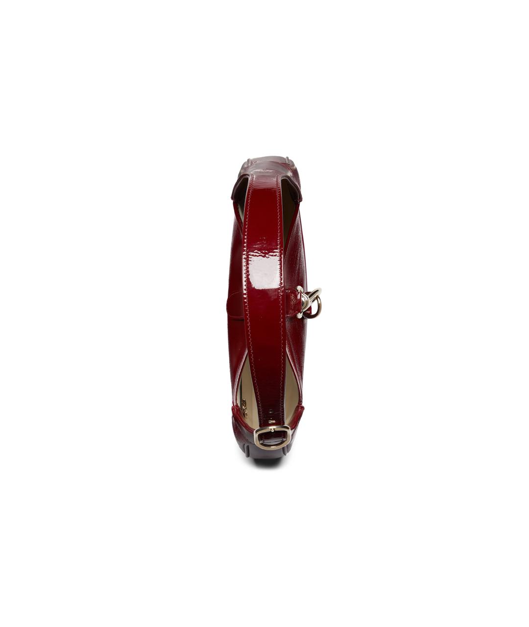 GUCCI Бордовая сумка через плечо, фото 7