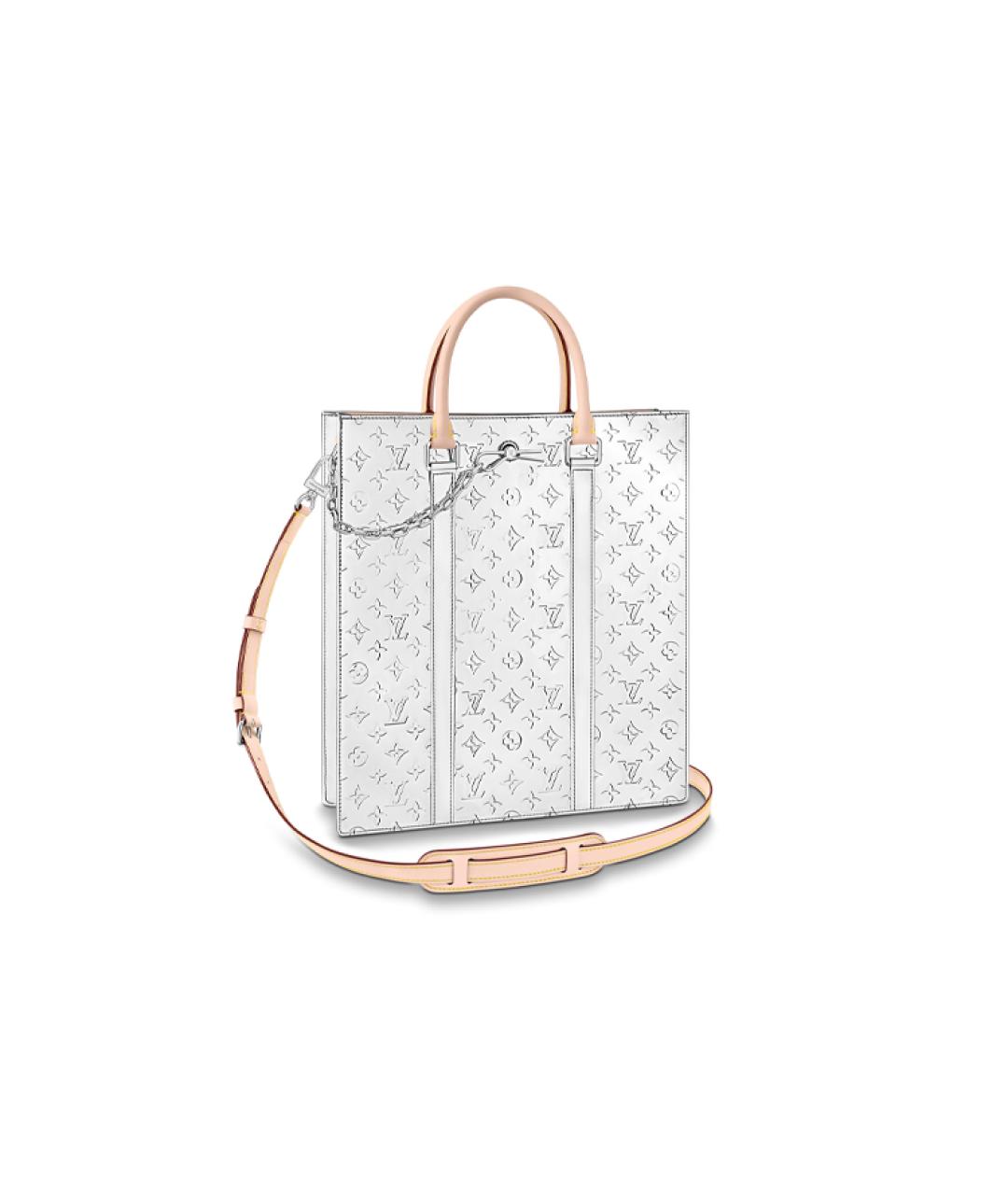 LOUIS VUITTON Серебряная сумка на плечо, фото 1