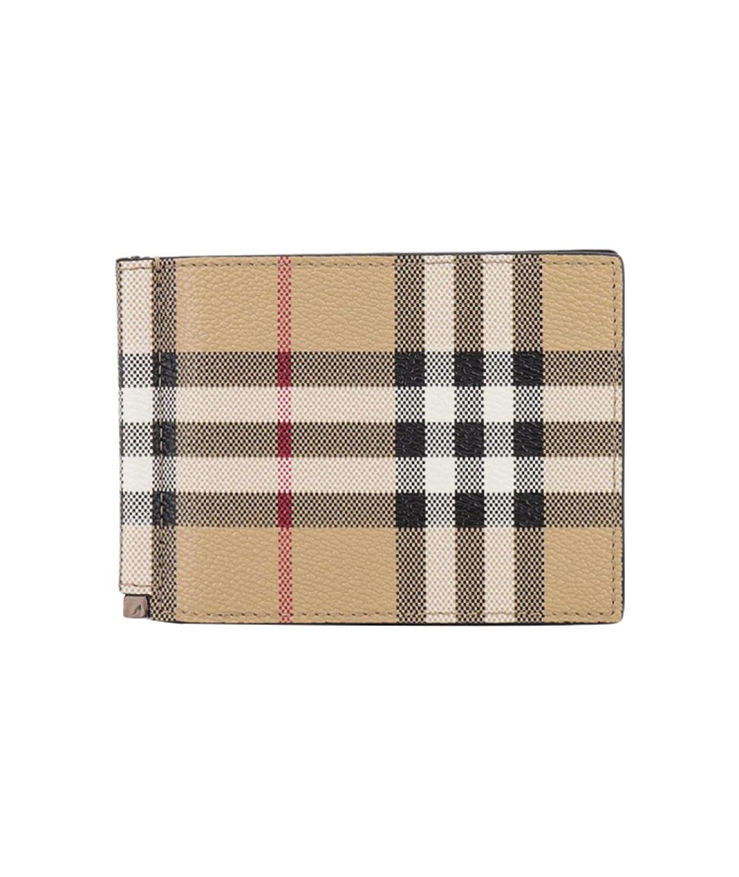 BURBERRY Бежевый кардхолдер, фото 1
