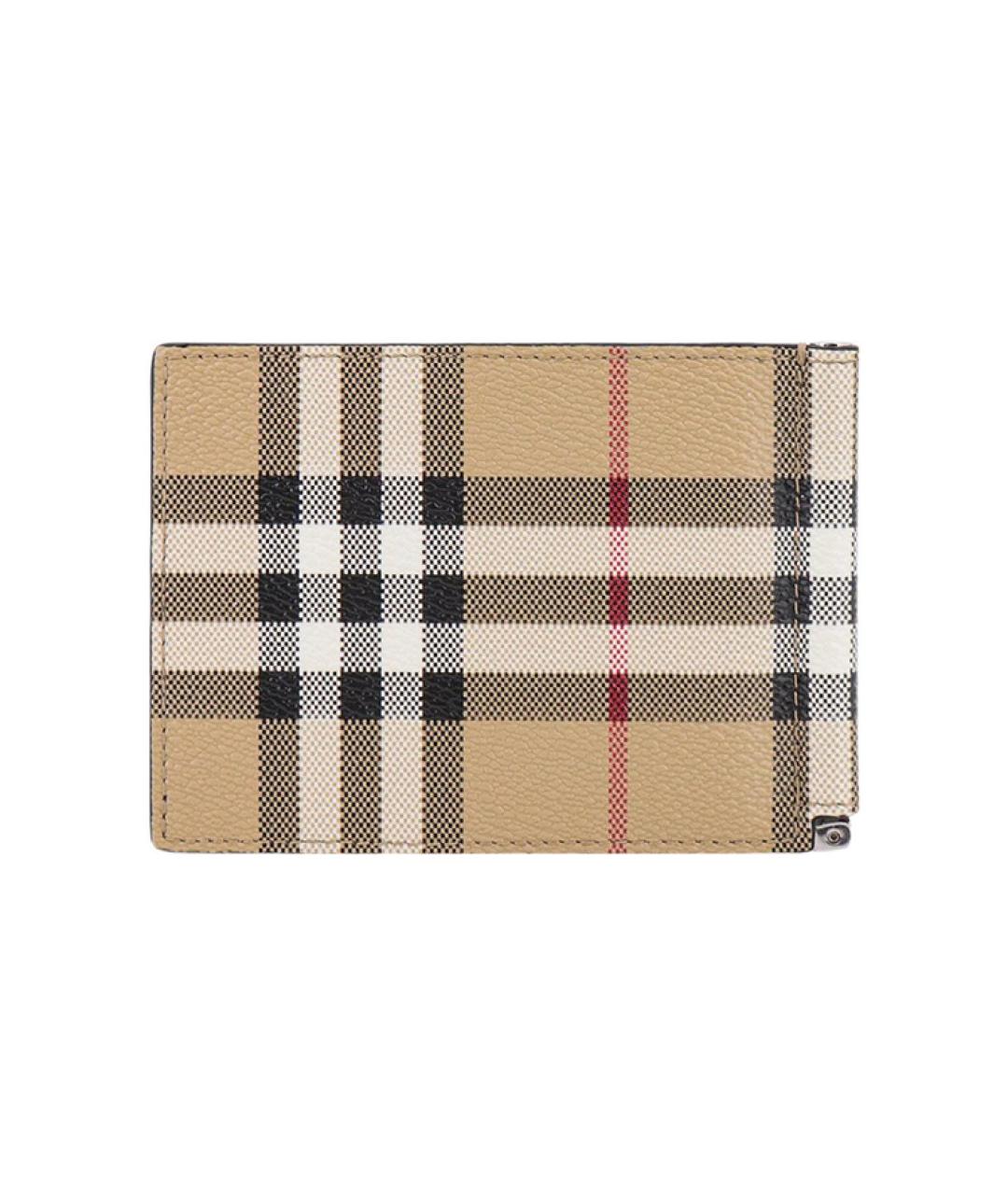 BURBERRY Бежевый кардхолдер, фото 2
