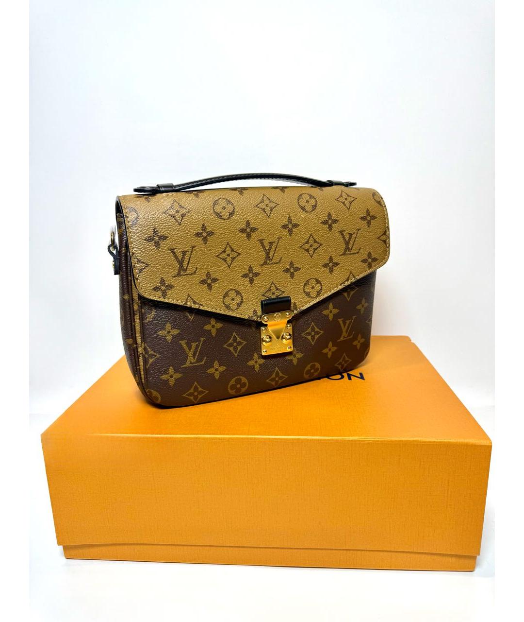 LOUIS VUITTON Коричневая сумка через плечо, фото 2