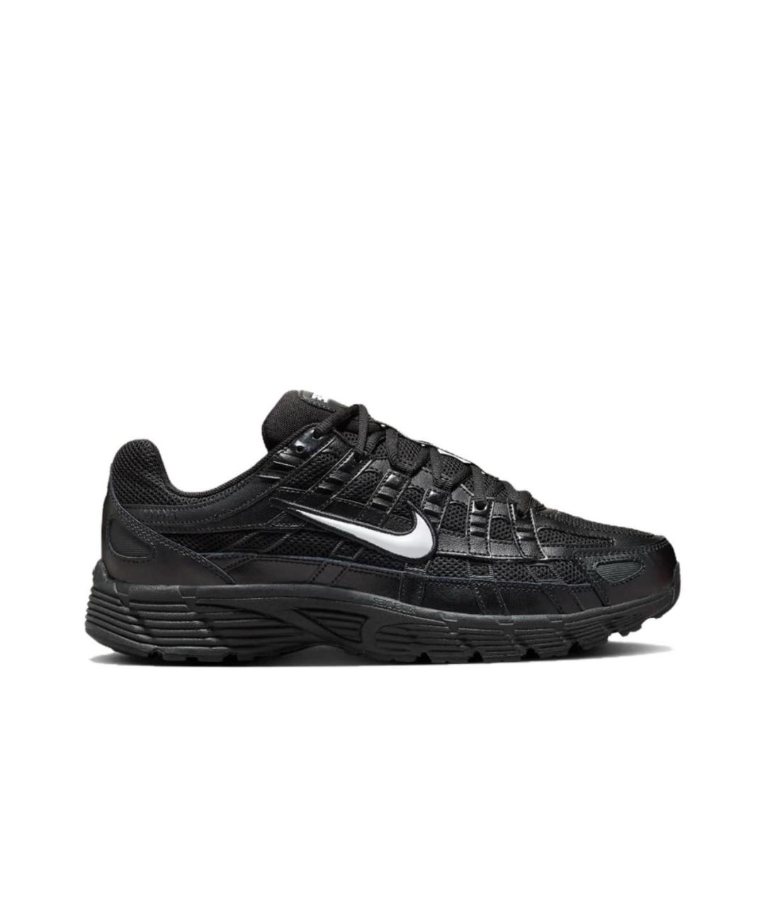 NIKE Черные текстильные низкие кроссовки / кеды, фото 9