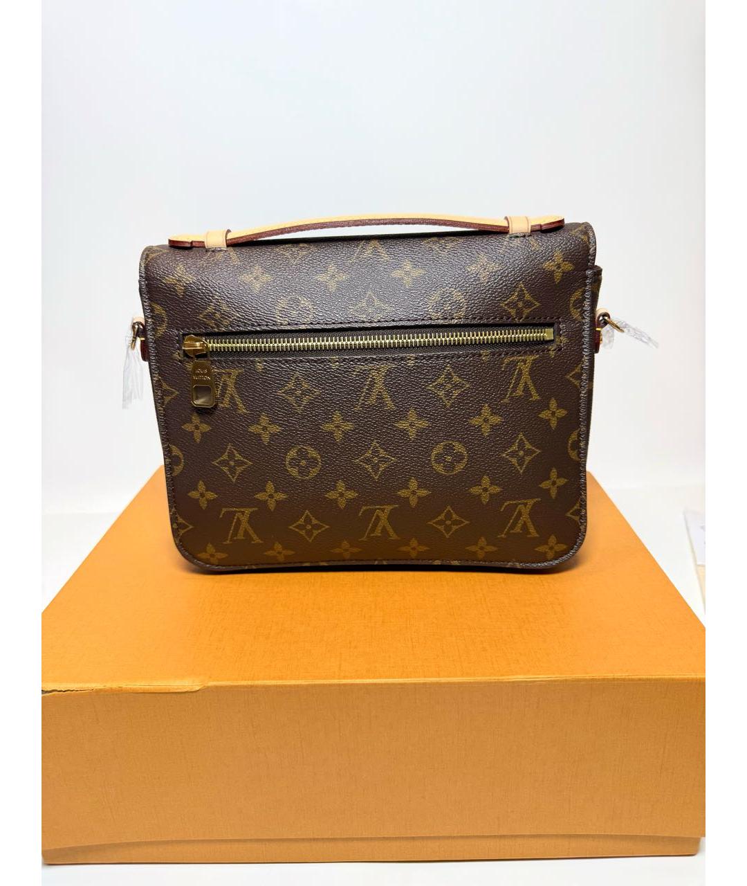 LOUIS VUITTON Коричневая сумка через плечо, фото 3