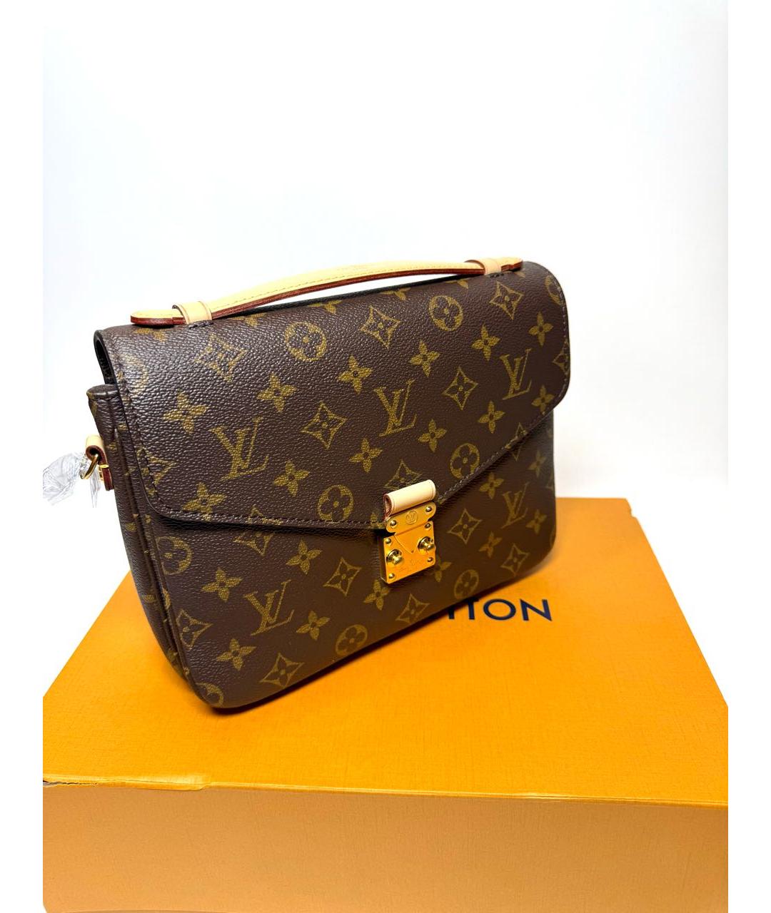 LOUIS VUITTON Коричневая сумка через плечо, фото 2