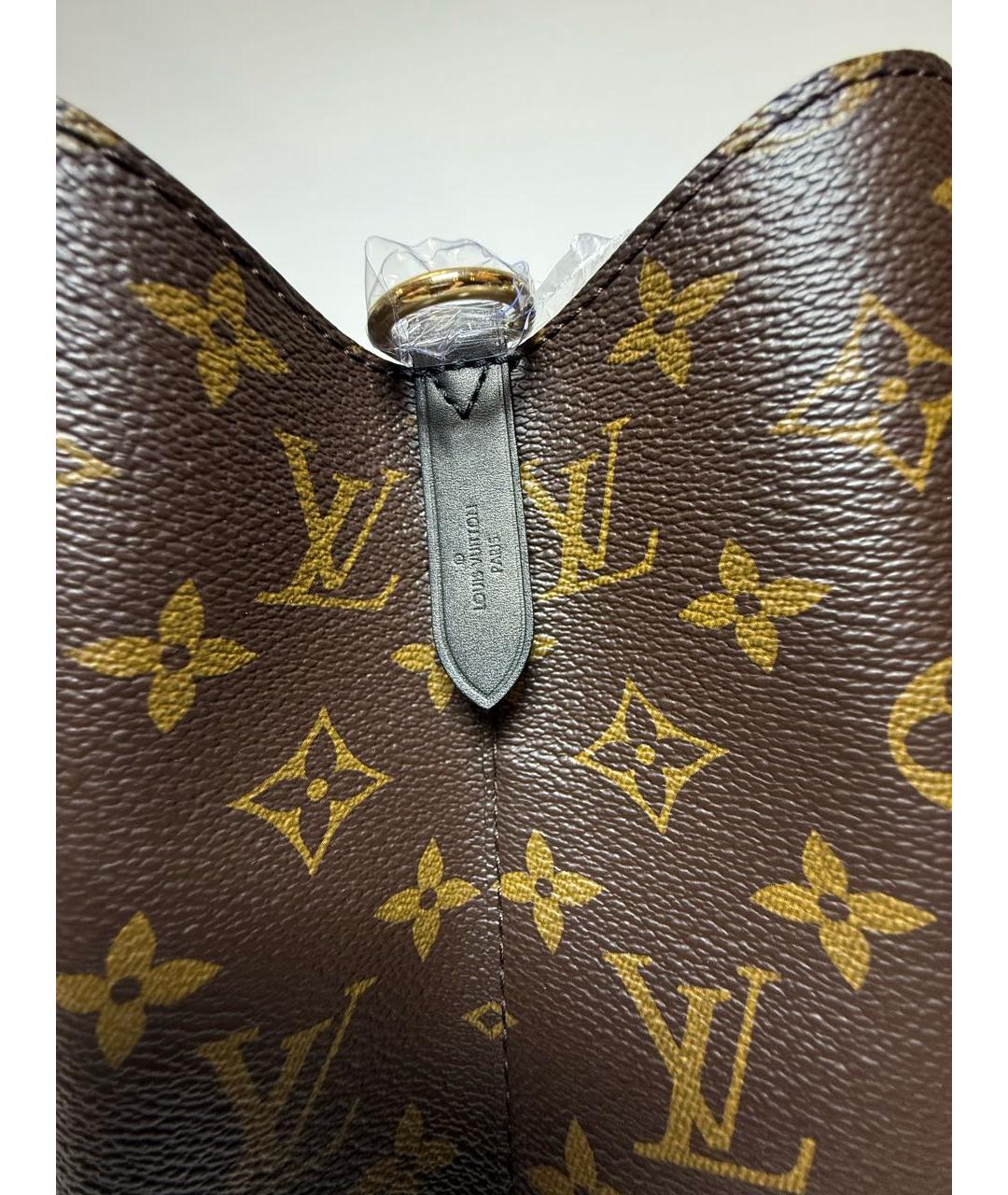 LOUIS VUITTON Коричневая сумка тоут, фото 6