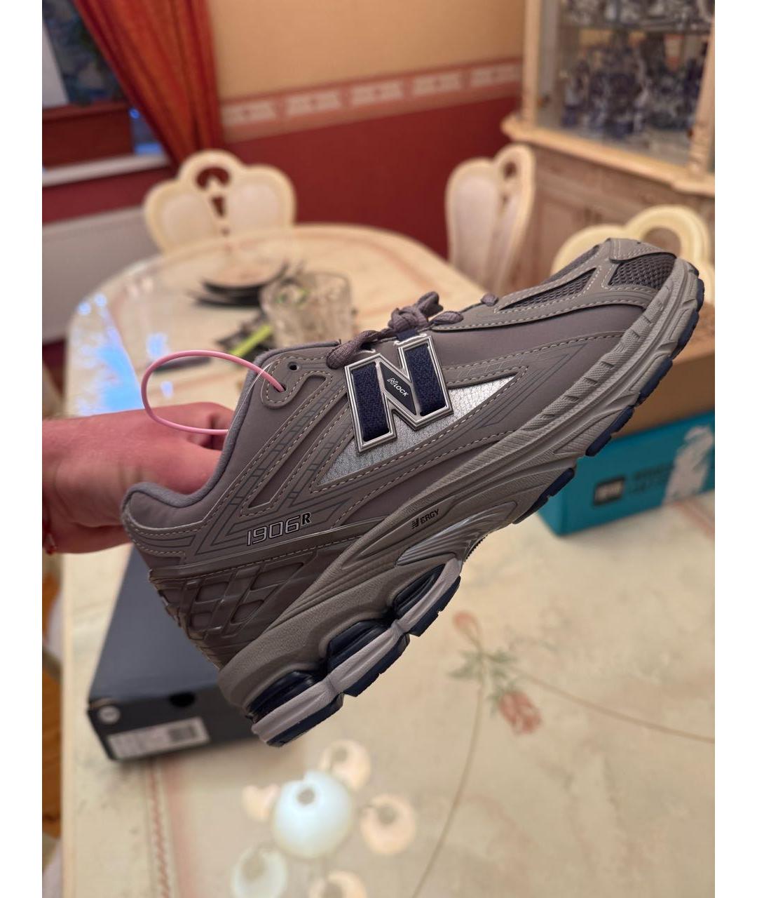 NEW BALANCE Серые кроссовки, фото 5