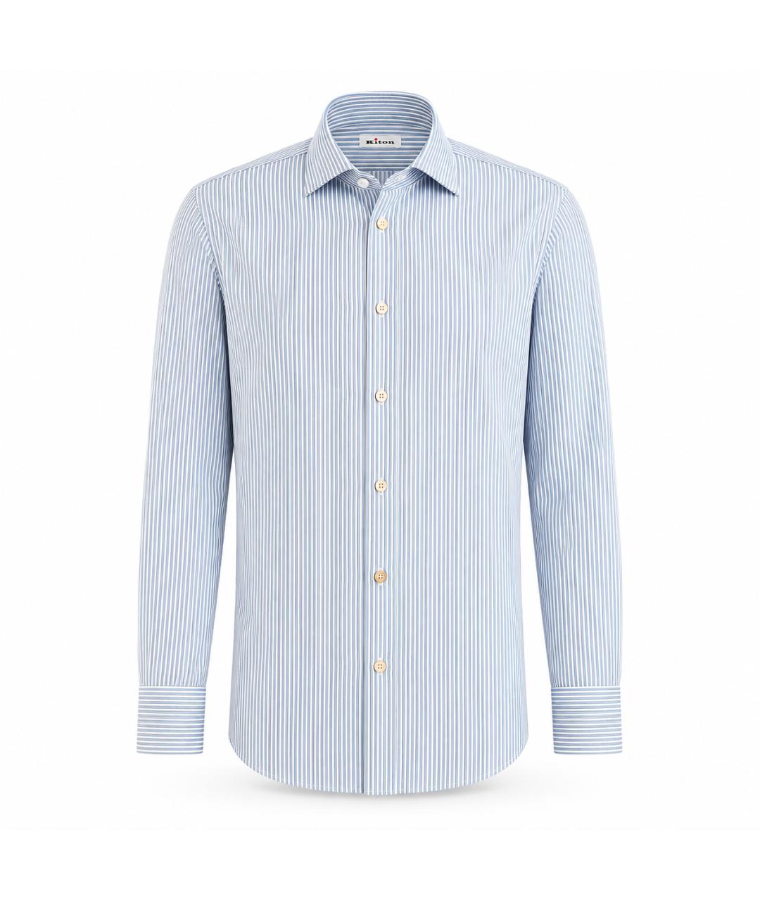 KITON Мульти хлопковая классическая рубашка, фото 1