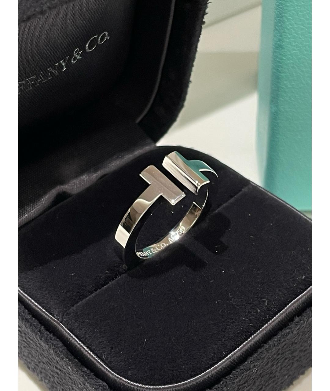 TIFFANY&CO Серебряное кольцо из белого золота, фото 2