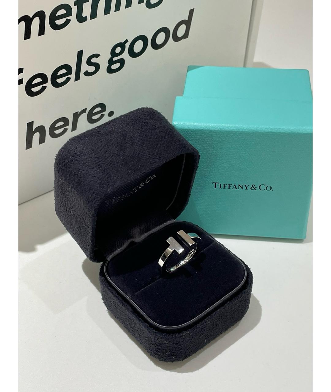 TIFFANY&CO Серебряное кольцо из белого золота, фото 9