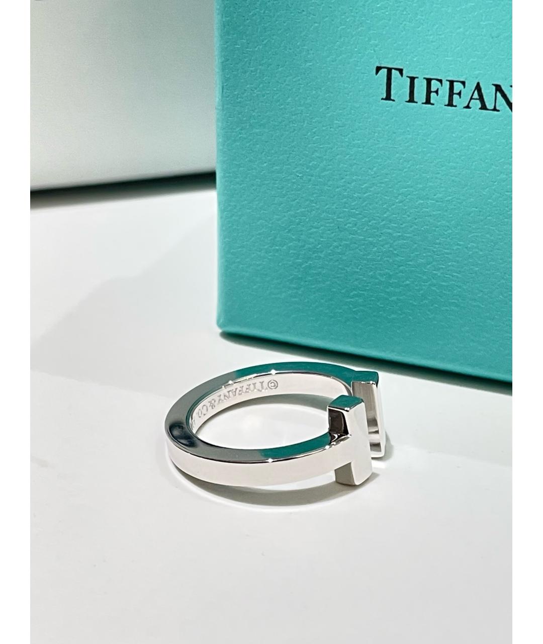 TIFFANY&CO Серебряное кольцо из белого золота, фото 5