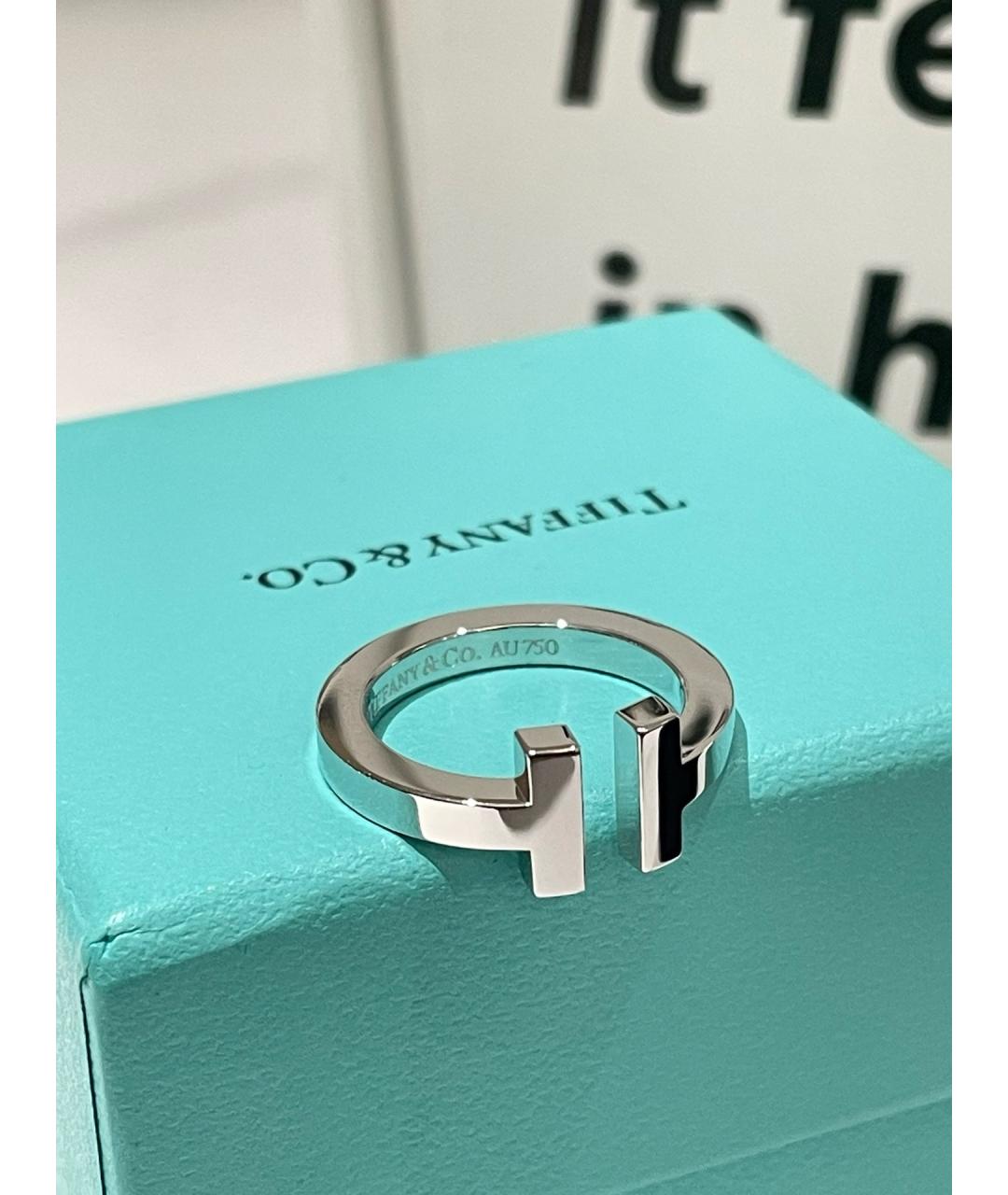 TIFFANY&CO Серебряное кольцо из белого золота, фото 3