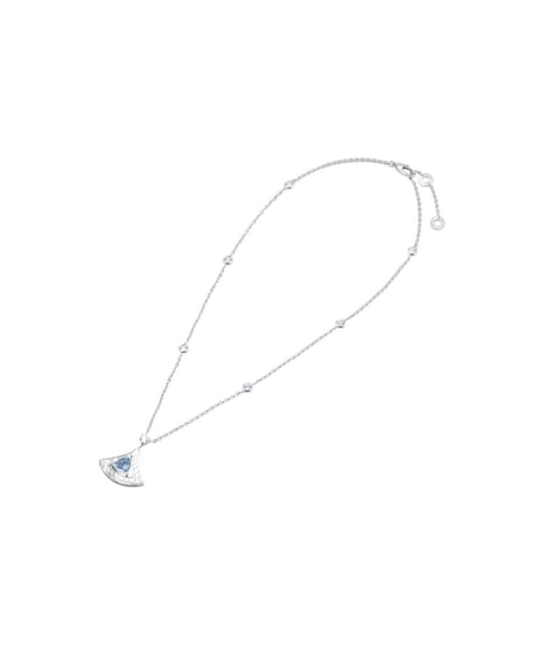 BVLGARI Серебряная подвеска из белого золота, фото 2