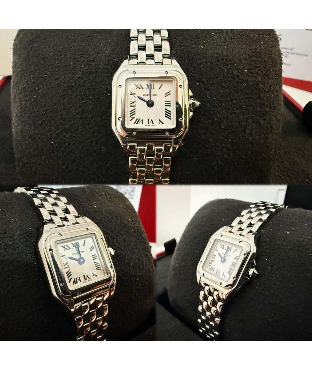 CARTIER Серебряные металлические часы, фото 2