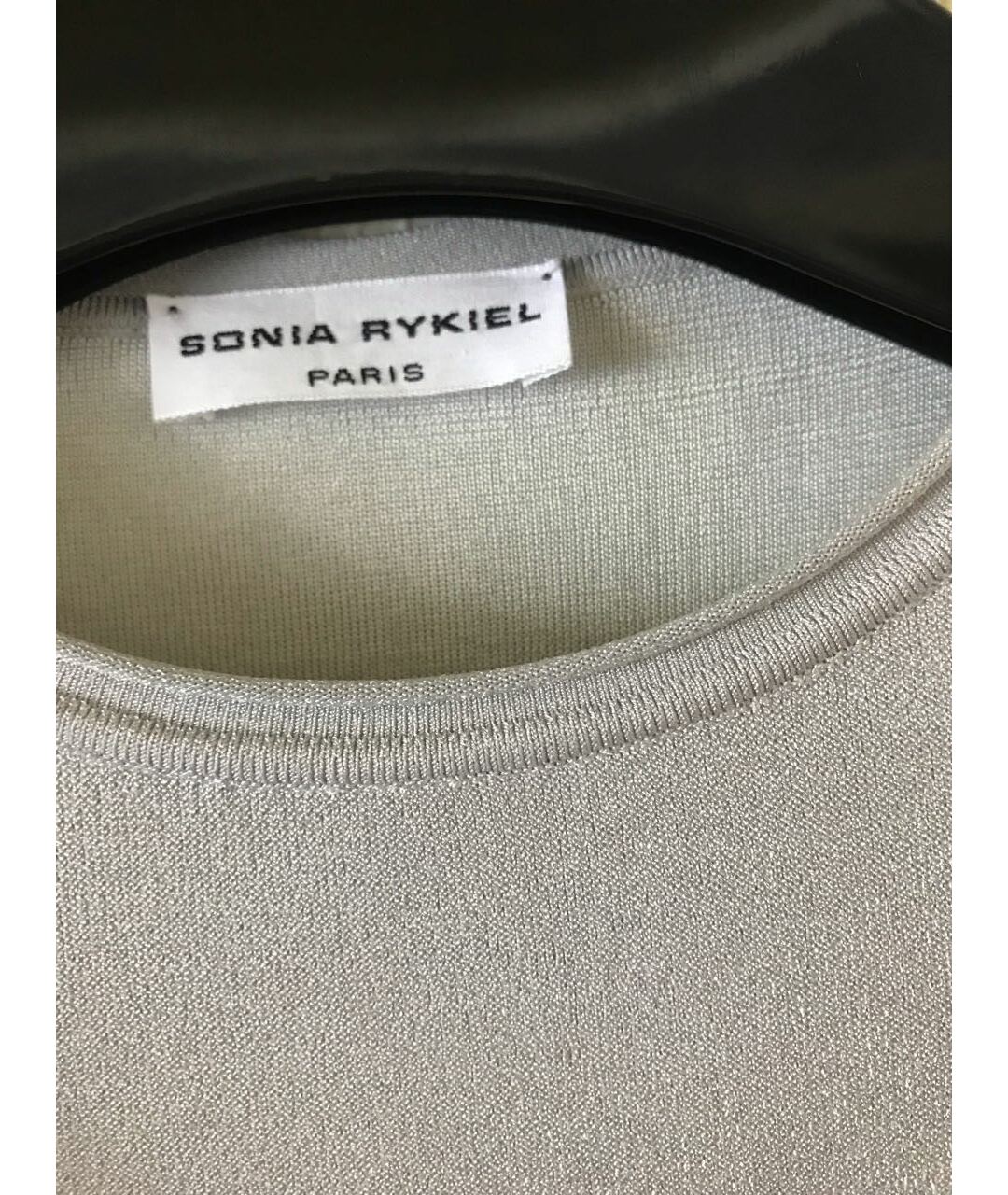 SONIA RYKIEL Серое вискозное повседневное платье, фото 3