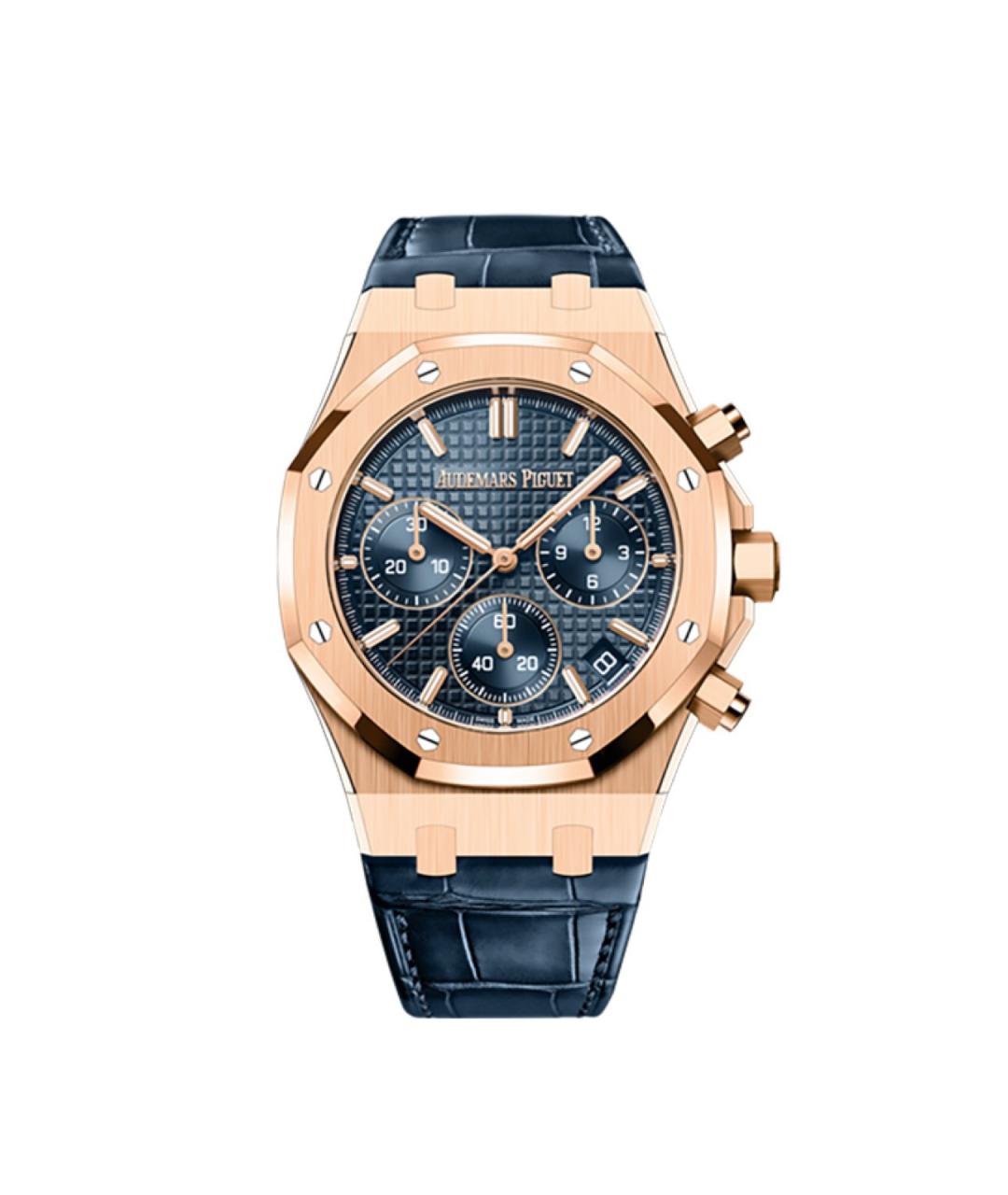 Audemars Piguet Синие часы из розового золота, фото 3