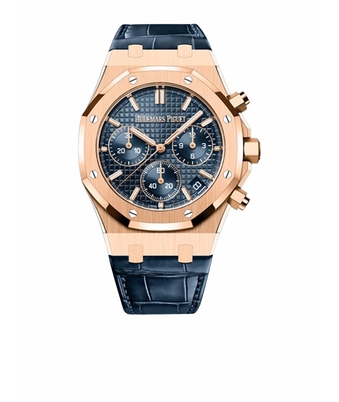 Audemars Piguet Синие часы из розового золота, фото 1