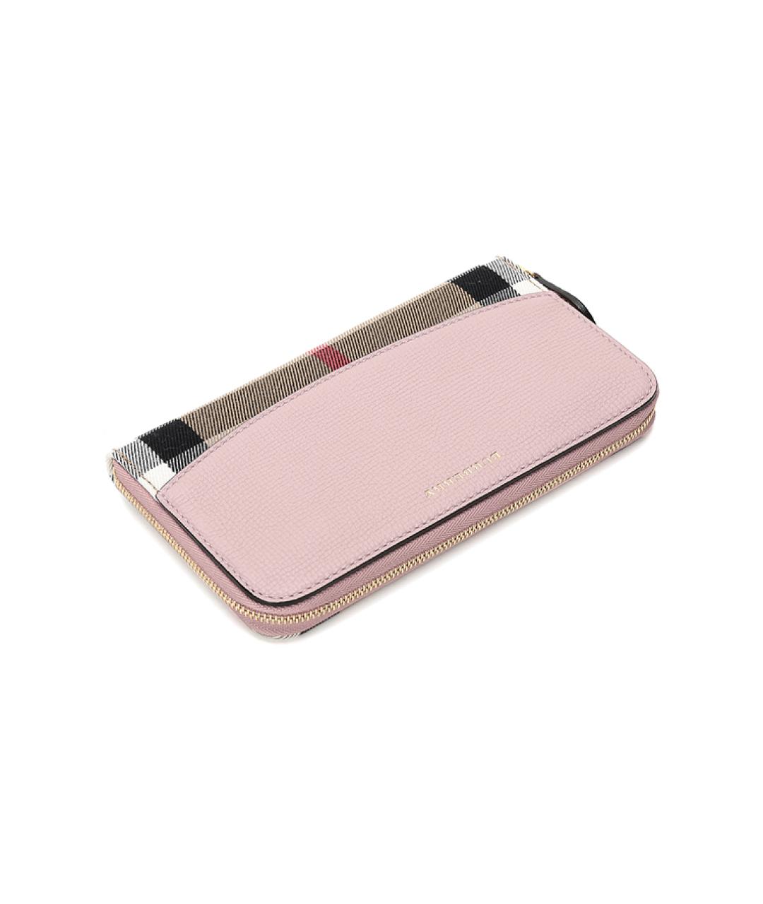 BURBERRY Розовый кошелек, фото 5