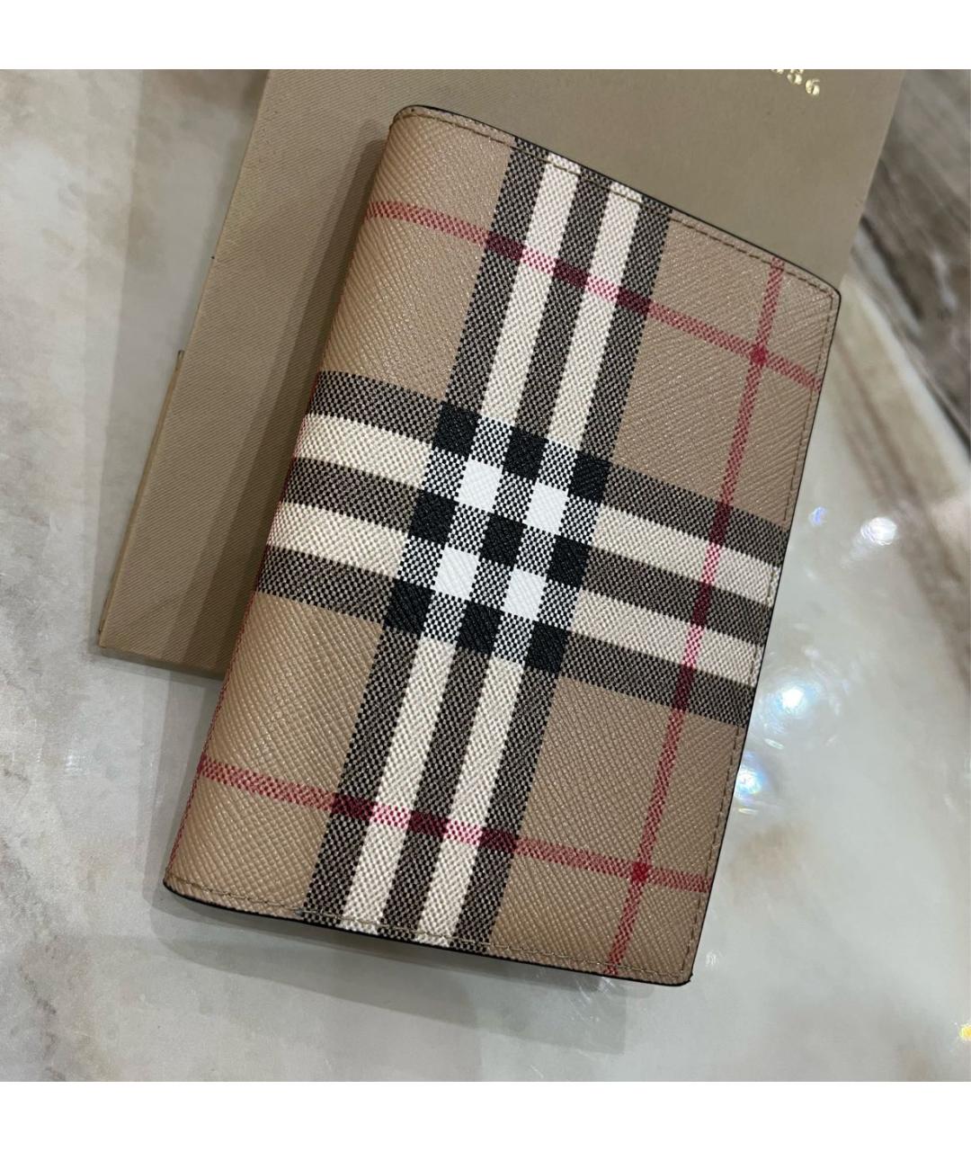 BURBERRY Мульти кожаный кошелек, фото 5