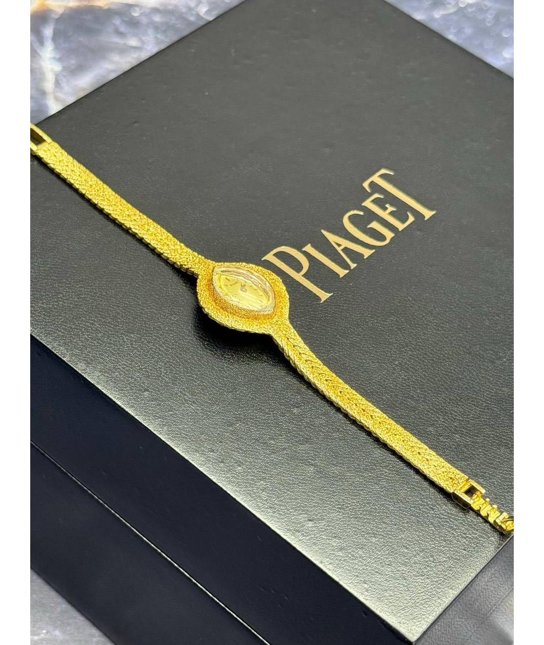 PIAGET Золотые часы из желтого золота, фото 3