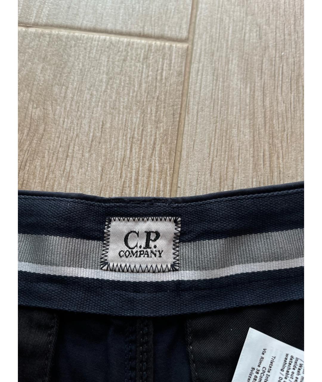 CP COMPANY Синие хлопковые повседневные брюки, фото 6