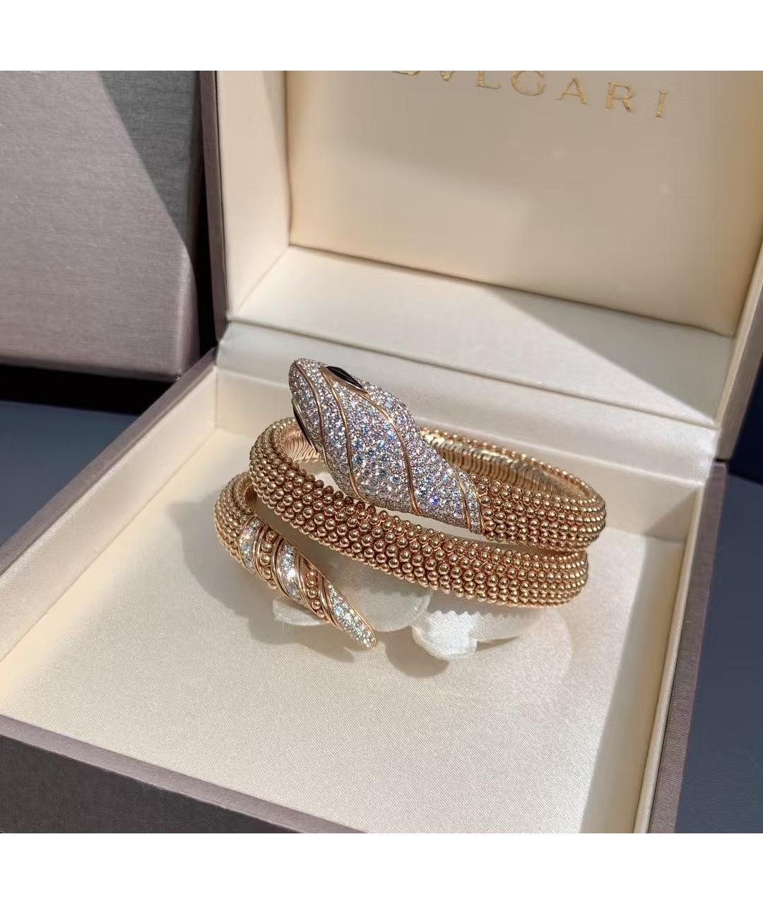 BVLGARI Золотой браслет из розового золота, фото 5