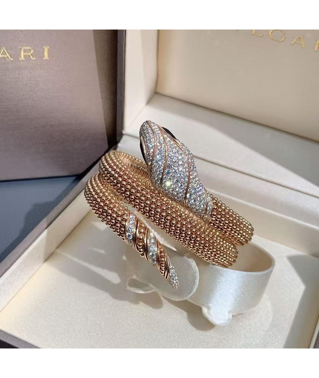 BVLGARI Золотой браслет из розового золота, фото 6