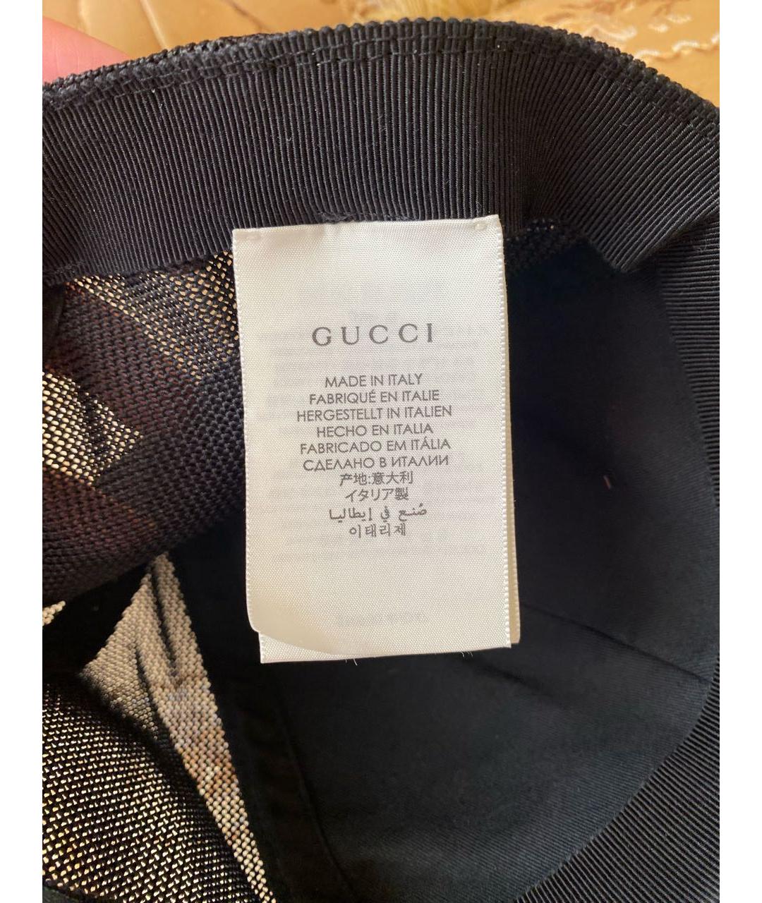 GUCCI Черная кепка/бейсболка, фото 8