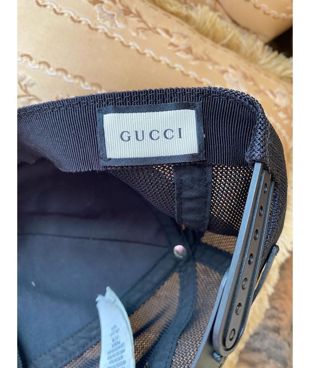 GUCCI Черная кепка/бейсболка, фото 7