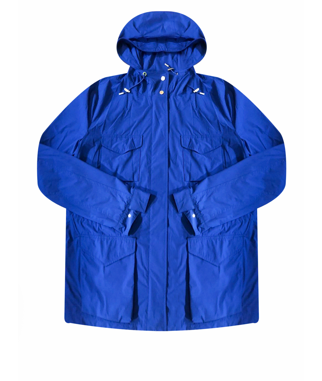 LORO PIANA Синяя полиамидовая куртка, фото 1