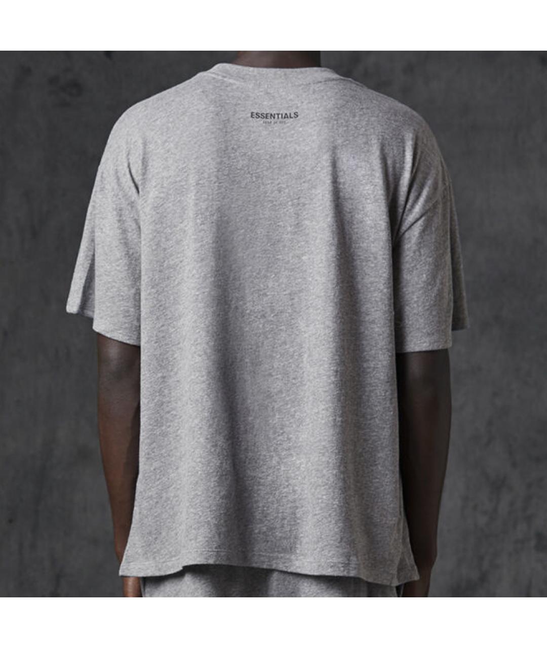 FEAR OF GOD ESSENTIALS Мульти хлопковая футболка, фото 5