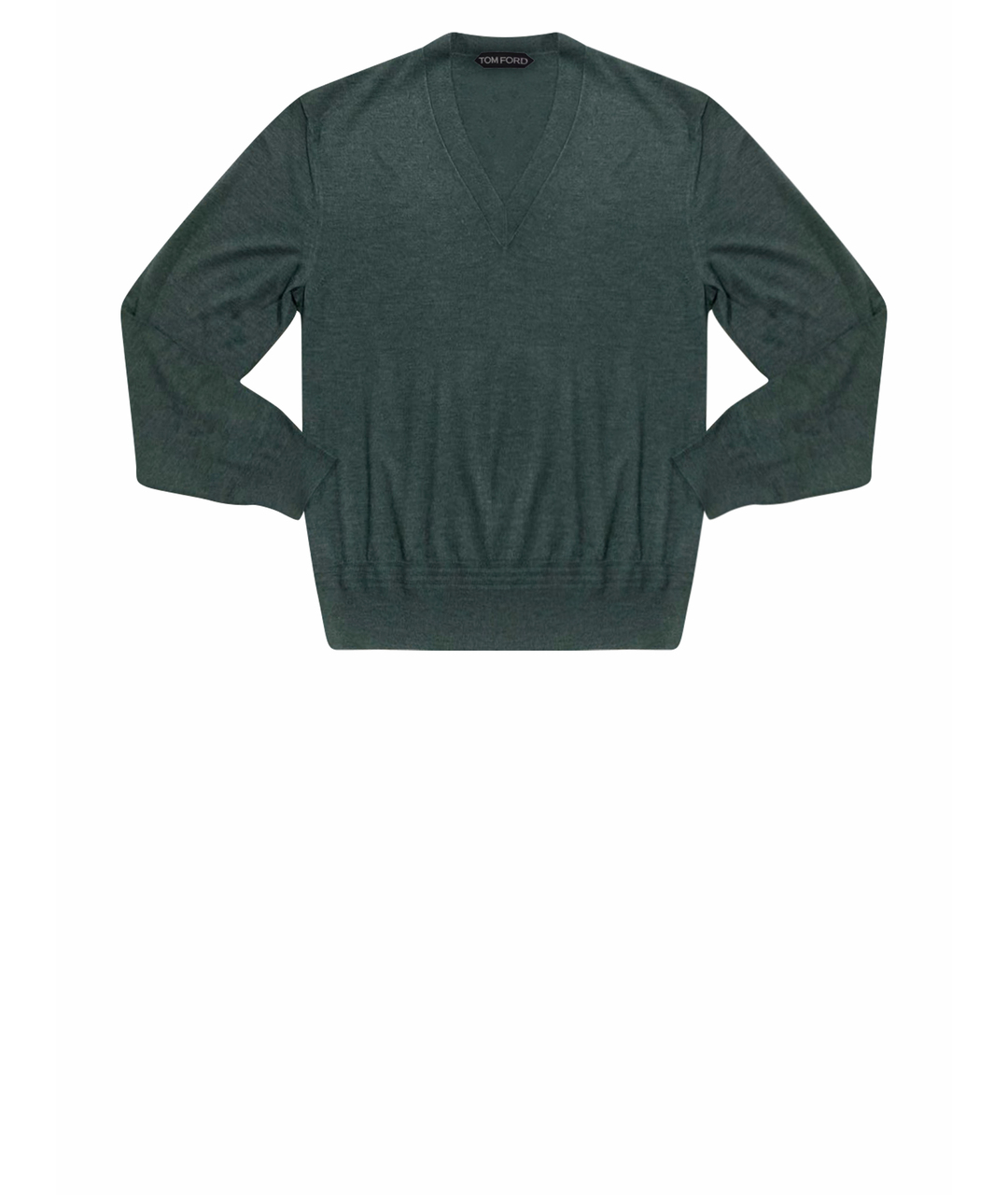 TOM FORD Зеленый кашемировый джемпер / свитер, фото 1