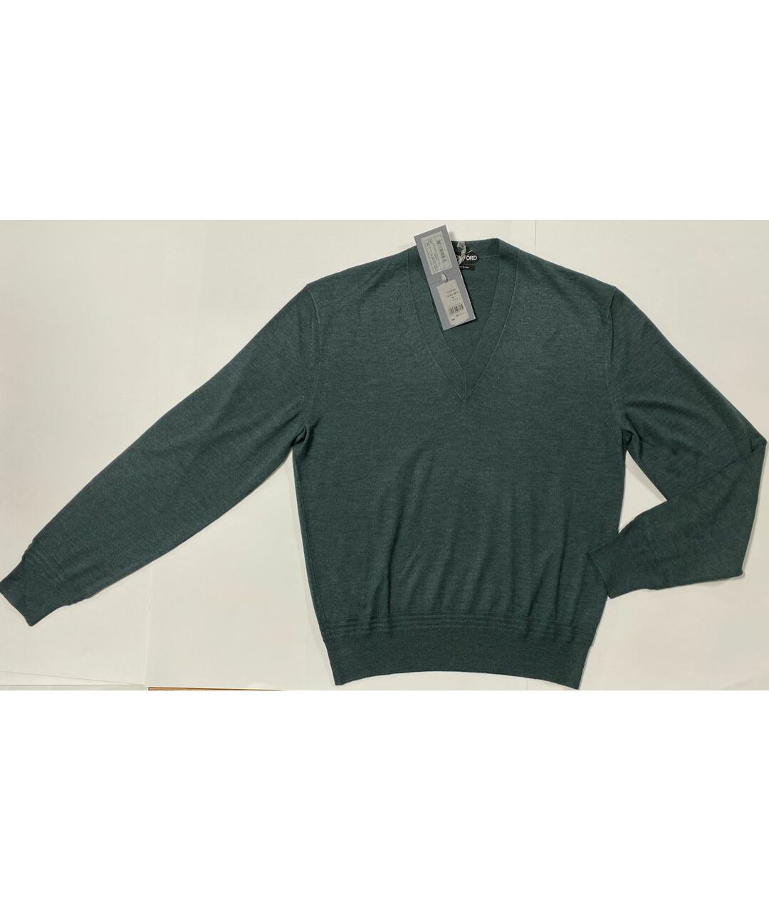 TOM FORD Зеленый кашемировый джемпер / свитер, фото 5