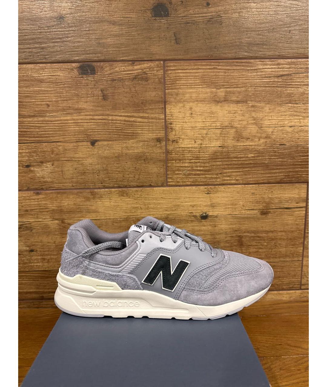 NEW BALANCE Серые низкие кроссовки / кеды, фото 5