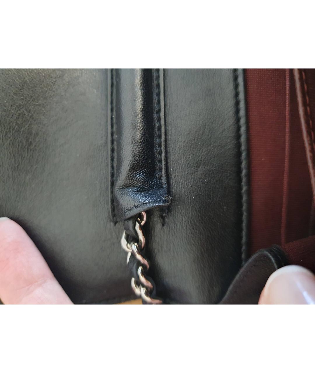 CHANEL Черная сумка через плечо, фото 8