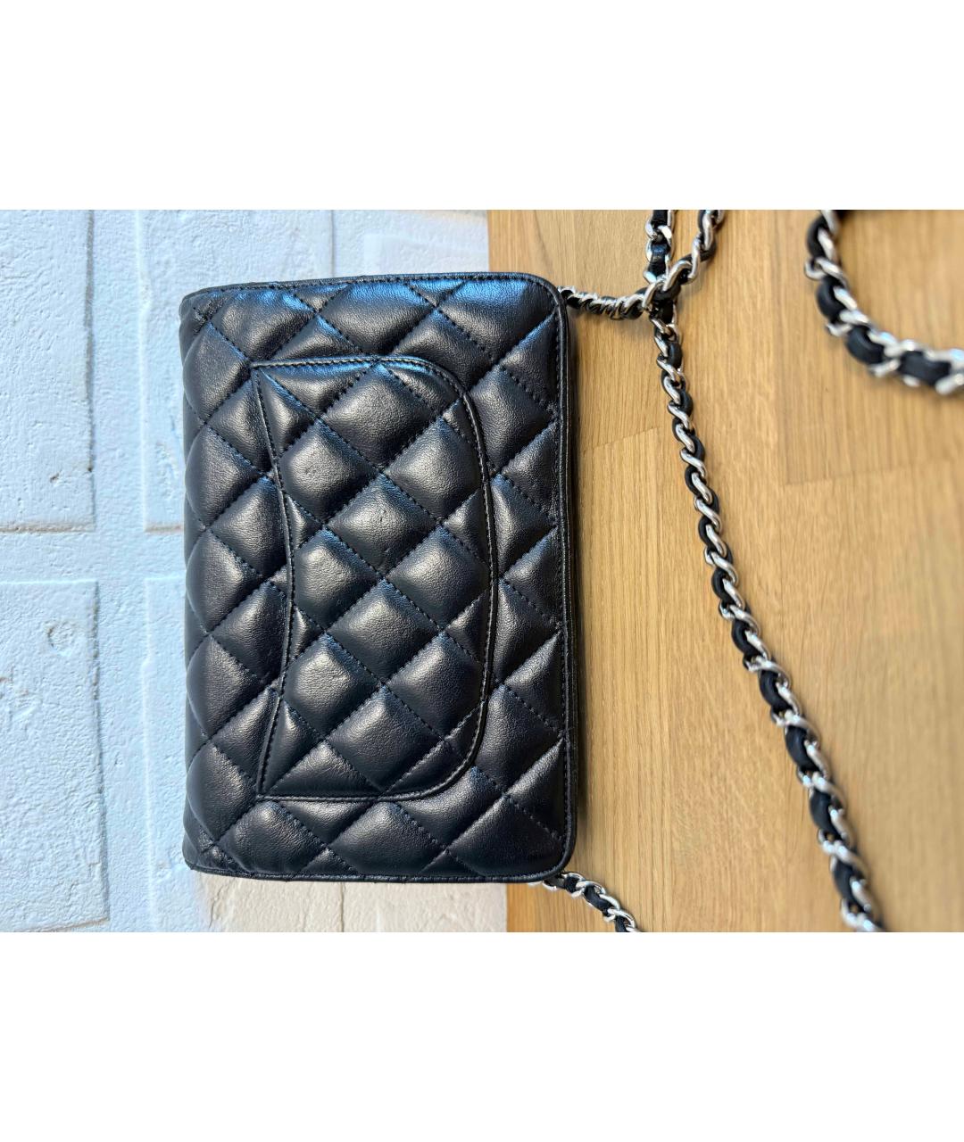 CHANEL Черная сумка через плечо, фото 2