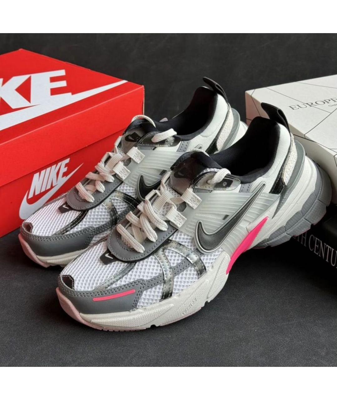 NIKE Серые текстильные кроссовки, фото 5
