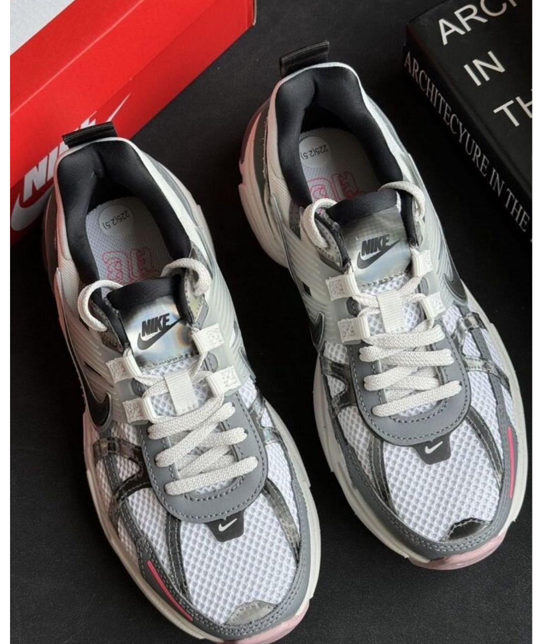 NIKE Серые текстильные кроссовки, фото 7