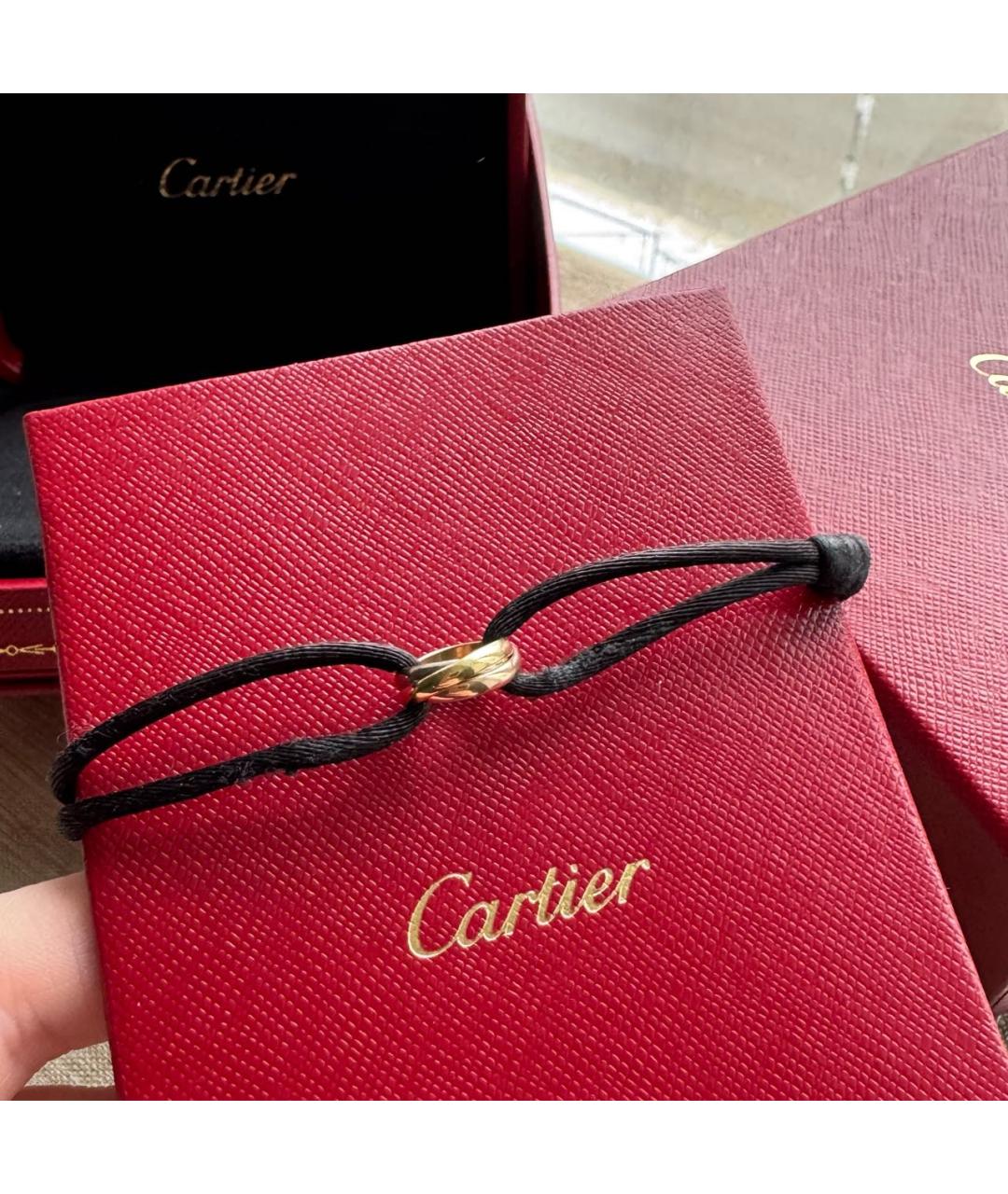 CARTIER Черный браслет из розового золота, фото 9