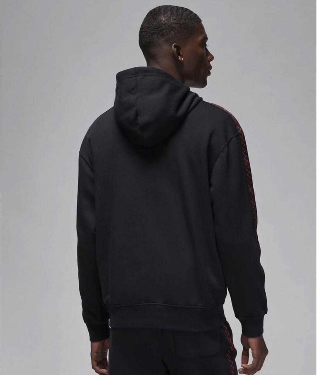 JORDAN Черный хлопковый спортивный костюм, фото 8