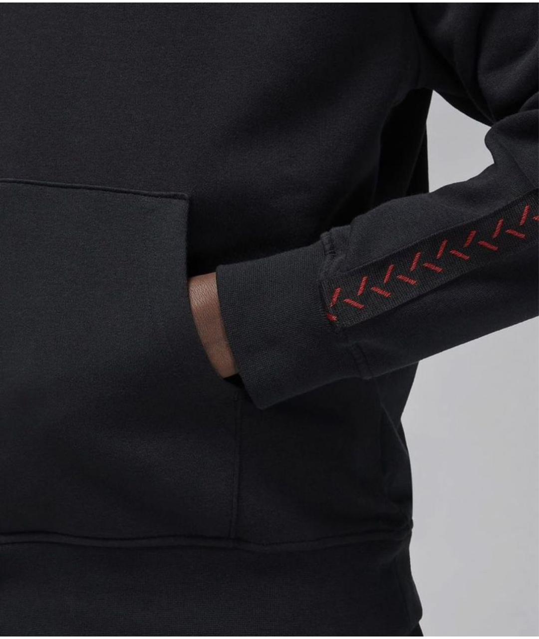 JORDAN Черный хлопковый спортивный костюм, фото 6