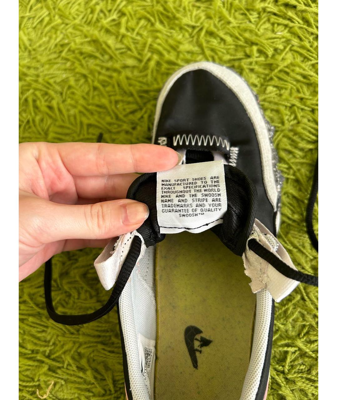 NIKE Черные кеды, фото 5