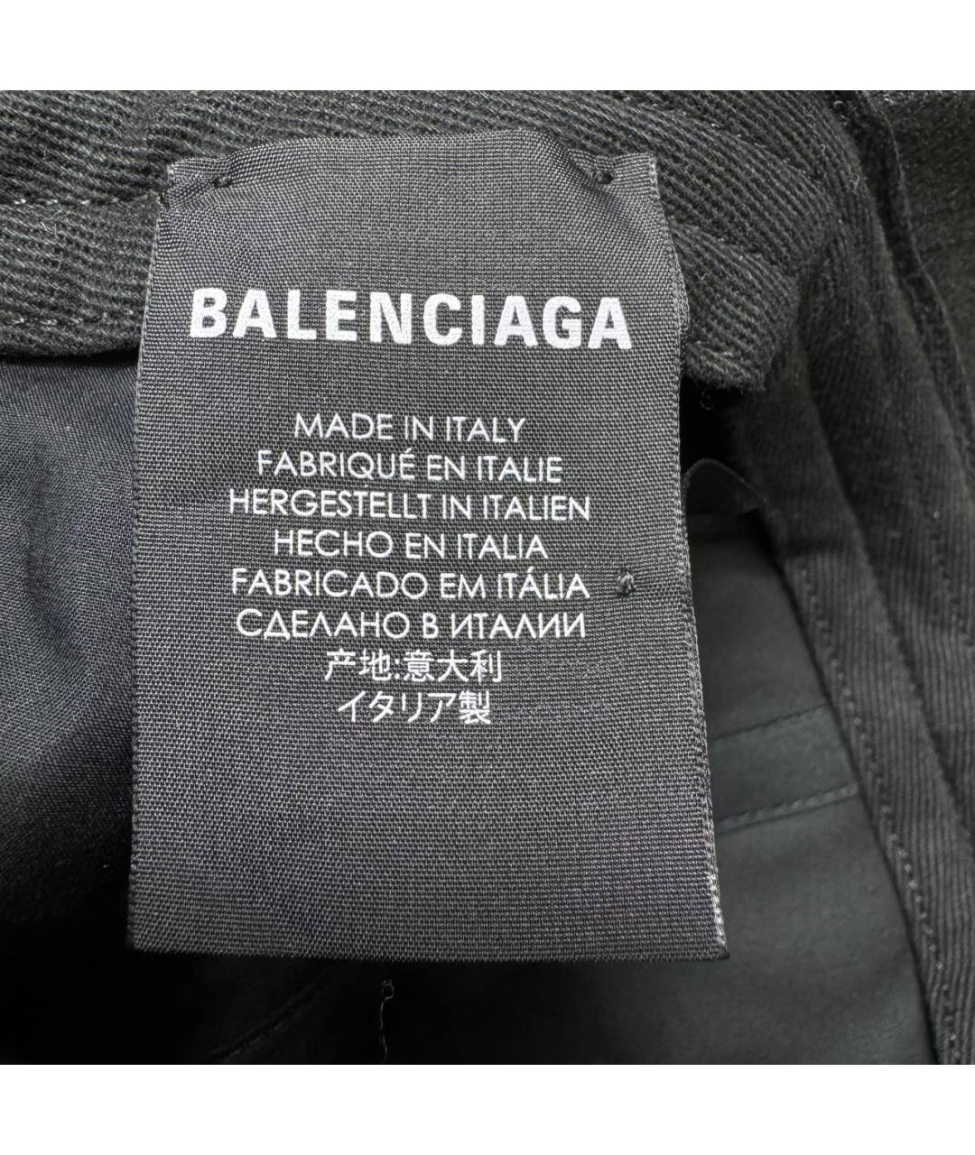 BALENCIAGA Черная кепка/бейсболка, фото 8