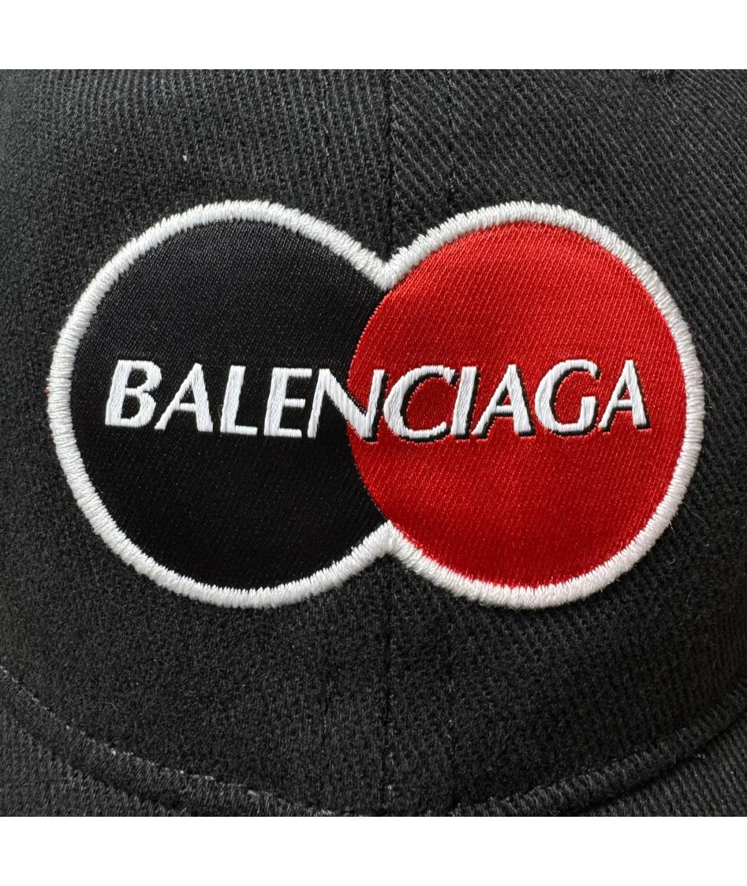 BALENCIAGA Черная кепка/бейсболка, фото 4