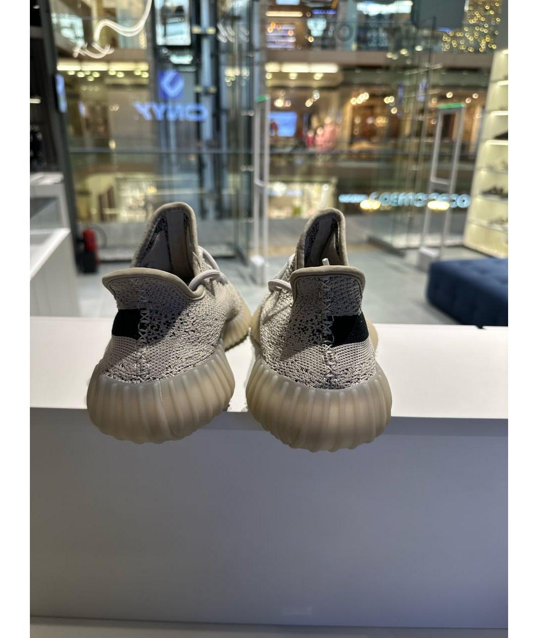 ADIDAS YEEZY Бежевые низкие кроссовки / кеды, фото 4