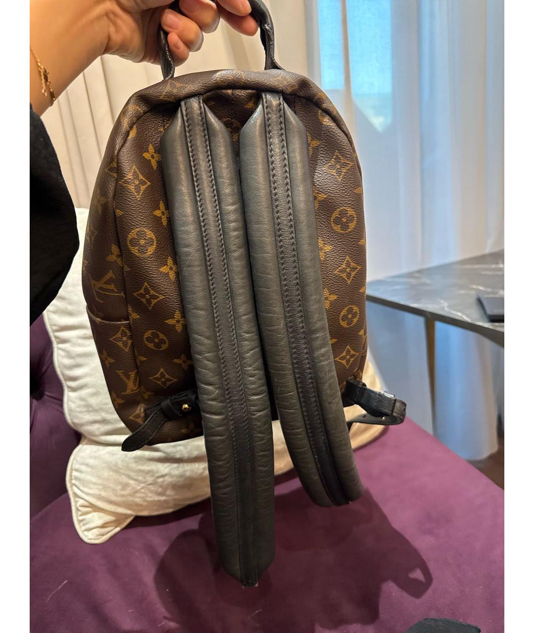 LOUIS VUITTON Коричневый рюкзак, фото 2