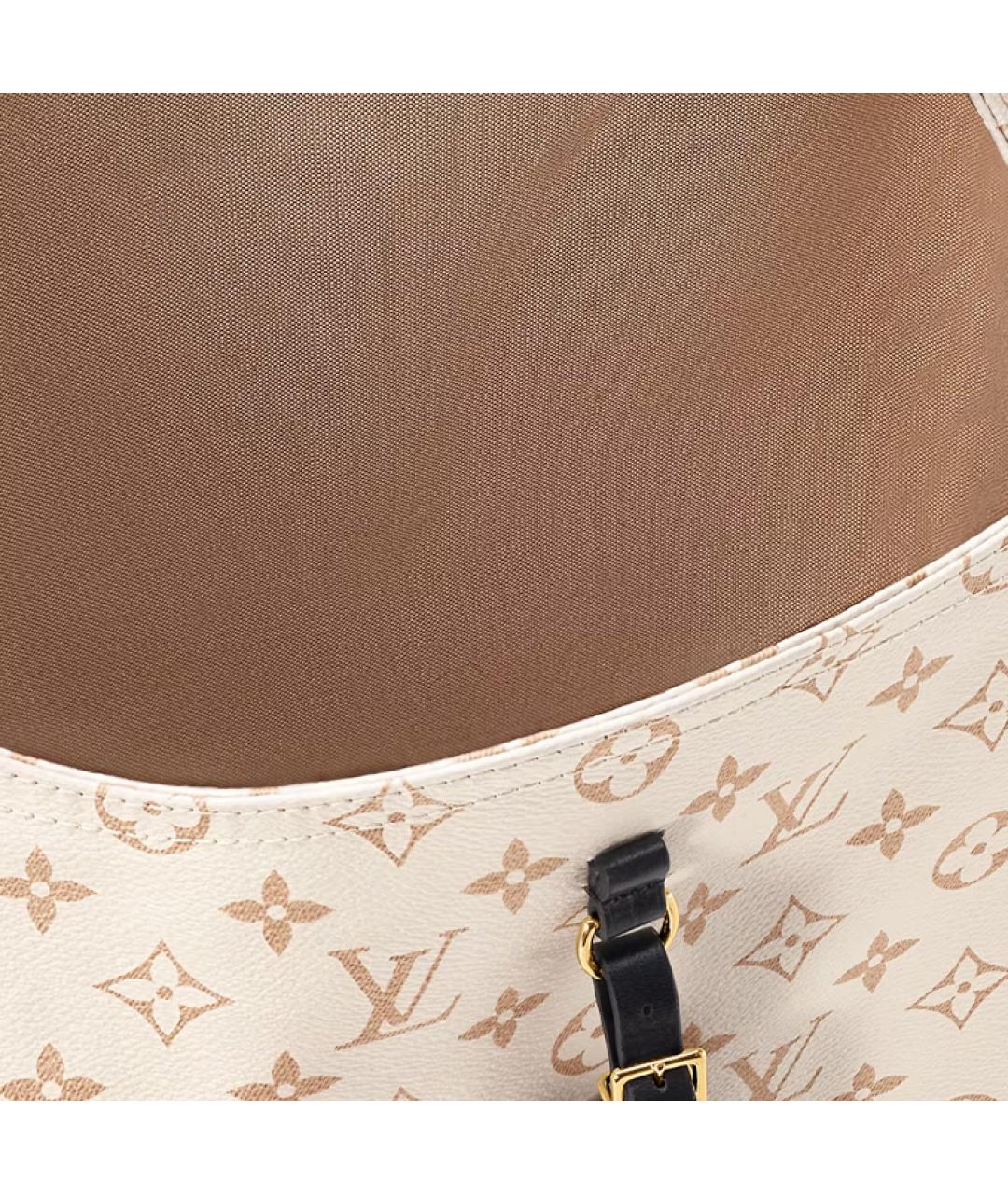 LOUIS VUITTON Бежевая сумка через плечо, фото 6